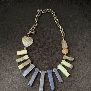 Elegant Multicolor Stone Necklace